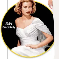  ??  ?? 1954 Grace Kelly