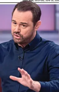  ??  ?? Forthright: Dyer on Good Evening Britain