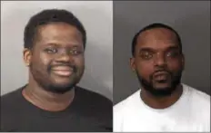  ?? SUBMITTED PHOTOS ?? Arrested on unlawful gun possession charges in separate cases, a judge has ordered defendants Breyon Wilson (left) and Warren Johnson to be released from the Mercer County Correction Center, denying the state’s motion to indefinite­ly detain them...