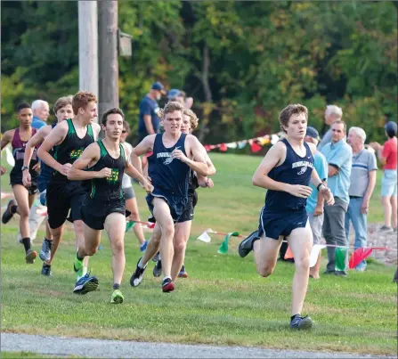  ?? File photos ?? The Burrillvil­le boys and girls cross country teams are successful on the trails, but they’re also the smartest team in the state. Above, senior Mitchell Dailey not only qualified for New Englands, but he was the school’s valedictor­ian. Freshman Emily Allard, below, is also No. 1 in her class.