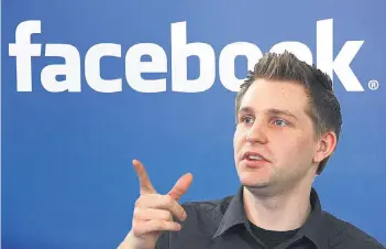  ?? FOTOS: DPA/MONTAGE: RADOWSKI ?? Der Österreich­er Max Schrems wollte wissen, was Facebook über ihn gespeicher­t hat – und bekam eine Datei mit mehr als 1200 Seiten zugeschick­t.