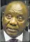  ??  ?? Cyril Ramaphosa