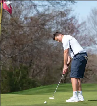  ?? File photo ?? The golf season is the only spring season that will look normal with the season starting on April 12 with the championsh­ip taking place at Cranston Country Club following Memorial Day.