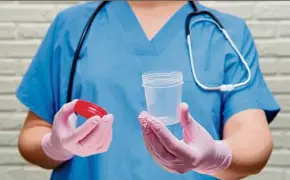  ??  ?? Instead of an invasive and often painful procedure to screen for uterine or womb cancer, a urine test could be used in its place if it passes expanded clinical testing. — AFP