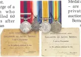  ??  ?? COLLECTION
Medals sale