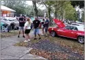  ?? BOB KEELER — MEDIANEWS GROUP ?? Car show vehicles are displayed at the Aug. 10Souderto­n Community Night.