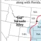  ??  ?? “Old” Tornado
Alley
“New” Tornado Alley