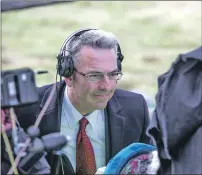  ?? Cailean MacLean. Photograph: ?? Producer Chris Young watching a scene on the screen.