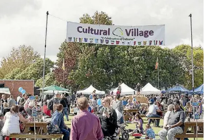  ??  ?? The Cultural Village is just a small part of the Waikato Show featured each year.