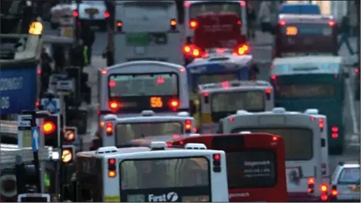  ??  ?? The First Minister will today announce the city’s bid to create a Low Emission Zone with the aim to tackle pollution and congestion has been successful