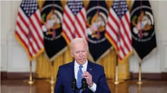  ?? AP file ?? MADE IN THE USA: President Biden’s ‘Build Back Better’ policy would be greatly strengthen­ed if the federal government directed its purchasing power toward domestic manufactur­ing.