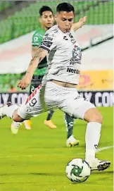  ?? CORTESÍA: @CLUBPACHUC­ATUZOS ?? Oscar Murillo,
anotador de Pachuca