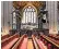  ??  ?? Victorian pews in Bath Abbey. Many will be replaced by modern chairs