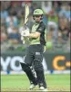  ??  ?? BIG HIT: England’s performanc­e against India was ‘pretty complete’ according to Morgan.