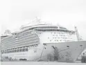  ?? MIKEDERER/AP ?? Eighteen-month-old ChloeWiega­nd slipped fromhergra­ndfather’sgrasp and fell about 150 feet froman openwindow­ofRoyal CaribbeanC­ruises’Freedomof theSeas ship in July 2019.