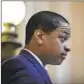  ?? Drew Angerer Getty Images ?? LT. GOV. Justin Fairfax denies the claim that he raped a Duke classmate.