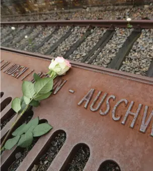  ??  ?? Auschwitz’s popularity will be a major focus of the Dark Tourism conference at Caledonian University Photograph: Sean Gallup/Getty Images