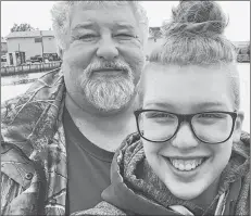  ?? SUBMITTED PHOTO ?? Chris Melanson is shown with his daughter, Isabella, in a photo uploaded to a GoFundMe campaign. Melanson was one of the victims killed during a boating accident near Beach Point on the weekend, while Isabella was also on the boat.