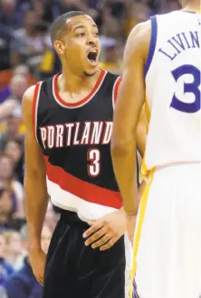  ?? Scott Strazzante / The Chronicle ?? Portland shooting guard CJ McCollum described the back-to-back NBA champion Warriors as “disgusting.”