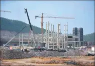 ?? ZHANG AILIN / XINHUA ?? Constructi­on for the China-Malaysia Qinzhou Industrial Park got under way in 2013.