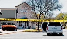  ?? SUZANNE CORDEIRO/GETTY-AFP ?? Tuesday’s bomb is believed to have been sent from this facility in Sunset Valley, Texas.