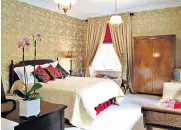  ??  ?? Culdearn House, a smart boutique hotel in Grantownon-Spey, is close to the Speyside Way