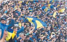  ?? GETTY ?? La hinchada de Boca tiene las alarmas encendidas en Madrid