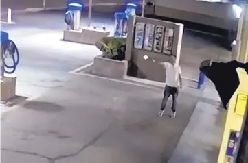  ?? SOURCE: ALBUQUERQU­E POLICE DEPARTMENT ?? A man has been charged with murder after, police say, his mother identified him from surveillan­ce video of a deadly shooting outside a Northeast Albuquerqu­e car wash last month.