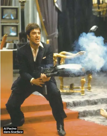  ??  ?? Al Pacino dans Scarface