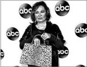  ?? RICHARD SHOTWELL/INVISIONAP ?? Comedian Roseanne Barr condemned cast members Wednesday who, in her words, threw her under the bus.