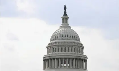  ?? Photograph: Anadolu Agency/Getty Images ?? A view of the Capitol building.