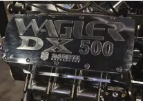  ??  ?? Supercharg­ers do take some power to drive, so there's a number of large Nitrous Express solenoids that grace the engine in case “a little extra” is needed. The nitrous system is geared to add an additional 500 hp if cranked all the way up.