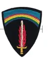  ??  ?? Emblemet for
Supreme Headquarte­rs Allied Expedition­ary Force, SHAEF.