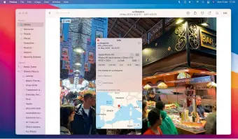  ??  ?? The Info window allows you to add a caption to a photograph, as well as a title, keywords and location informatio­n, which is really beneficial when you’re searching for a specific shot.