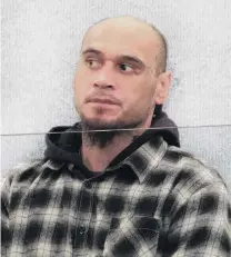  ?? PHOTO: ROB KIDD ?? Locked down . . . Hemi Puriri (38) will spend the next eight months on home detention for two violent incidents.