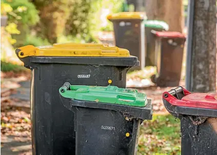  ??  ?? If your bin’s not full, where’s the harm in letting others use it?