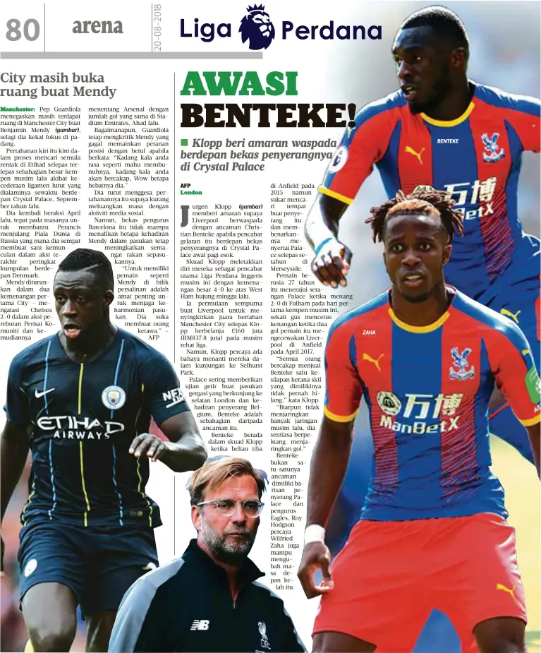  ??  ?? ZAHA
BENTEKE