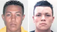  ??  ?? VÍCTIMAS. Adonis Emilio Morales y Juan José Reyes