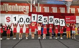  ?? CONTRIBUTE­D ?? Wittenberg University has exceeded its $100 million fundraisin­g goal for “Having Light: The Campaign for Wittenberg,”surpassing its record-setting goal nine months early.