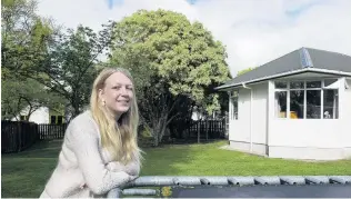  ?? PHOTO: GERARD O'BRIEN ?? Healthy ambitions . . . Jessie Barron has been selected to be one of the students who will live in a University of Otago sustainabl­e neighbourh­ood next year.