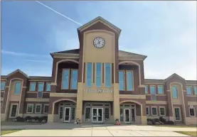  ??  ?? Saddle Ridge School hosted a lockdown drill Oct. 15 introducin­g new technology that will benefit all Walker County schools.