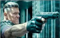  ?? 20th Century Fox ?? In the movie Deadpool 2, Josh Brolin plays Cable, a grim soldier from the future who is armed with a Walther Q5 Match pistol.