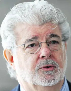  ??  ?? Star Wars creator and art lover George Lucas.