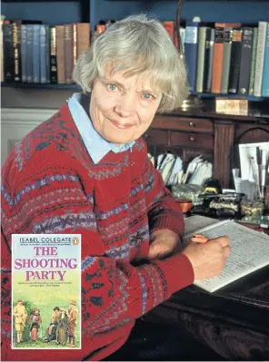  ?? ?? Isabel Colegate was philosophi­cal about the ups and downs of her career: ‘My books have come and gone. It’s no good worrying about what happens to them’