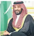  ?? FOTO: AP ?? Mohammed bin Salman (38) ist der starke Mann Saudi-Arabiens.