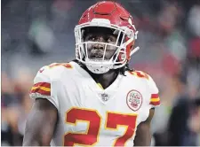  ?? ASSOCIATED PRESS FILE PHOTO ?? Running back Kareem Hunt admitted he lied to to the Kansas City Chiefs in an interview with ESPN on Sunday.