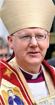  ??  ?? Gambling concerns: The Bishop of St Albans