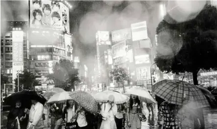  ??  ?? Mahen bala said viewers can fill in the gap with their own stories for his atmospheri­c TokyoStory#16 photo.