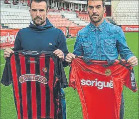  ??  ?? Manolo Reina i Aritz López Garai Capitanes de Nàstic y Reus, respectiva­mente FOTO: NÀSTIC