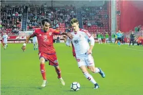  ?? FOTO: CULTURAL LEONESA ?? El Numancia hizo buena su condición de favorito para imponerse a la ‘Cultu’